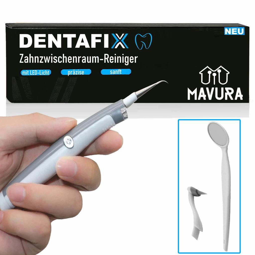 DENTAFIX elektrisk tannsteinsfjerner tannpleie tannrengjøring plakk sonisk