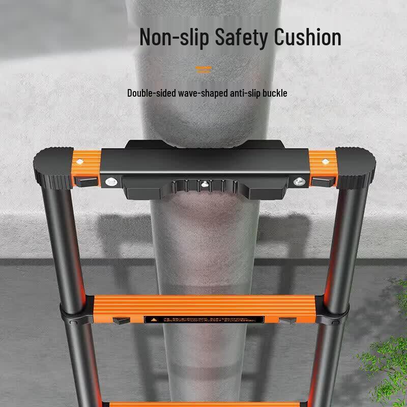 Manheng Thickened Carbon Steel Telescopic Ladder
