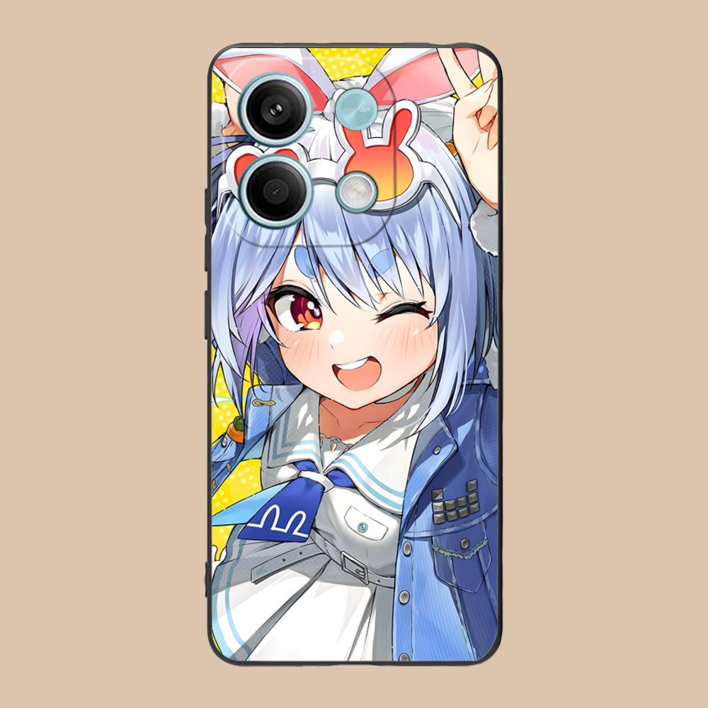 

Holo Usada Pekora Matte TPU Mobile Phone Case for POCO F8 F7 F6 F5 F4 F3 F2 Pro GT C75 C71 C65 C61 C40 Pro Ultra Colorful Cover Poco C40