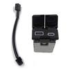 New Usb+Type-C Charger Port For Toyota Highlander 2021-2022