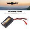RC Receiver Lithium Battery 1000mAh 8C 6.6V RC Aircraft Remote Control Battery for MC6B 4PX 14SG 4PV 4PLS