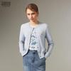 Teenie Weenie Women's Bear Letter Knitted Cardigan