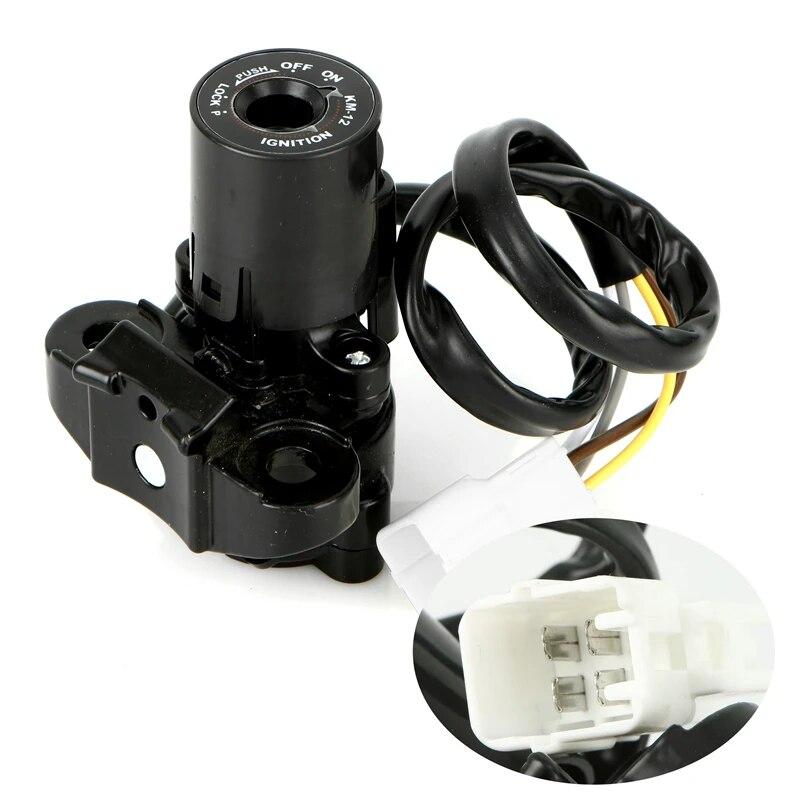 Motorcycle Ignition Switch Fuel Gas Cap Seat Lock Key Set For Kawasaki Ninja 650 Z650 EX650 2017-2023