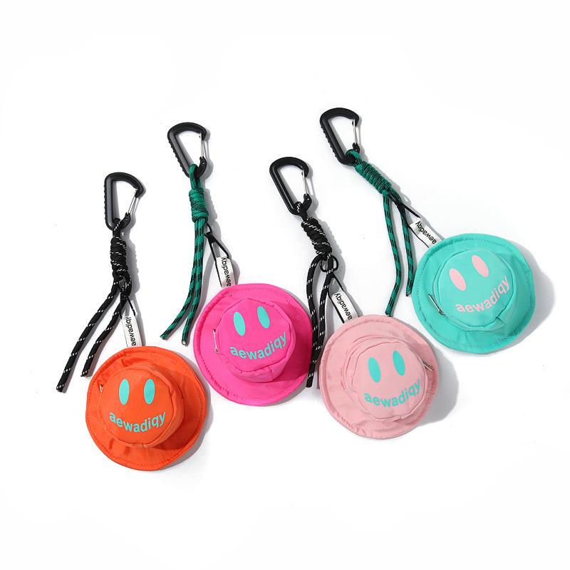 Multifunctional Mini Printed Coin & Key Pouch