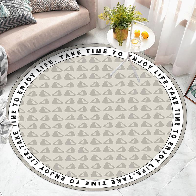 Kulový koberec Domácí dekoraceŽidle Podložka na podlahu Měkké koberce do obývacího pokoje Protiskluzový koberec Koberec do ložnice