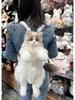 Ragdoll Cat Plush Backpack and Kitten Pillow Toy Gift