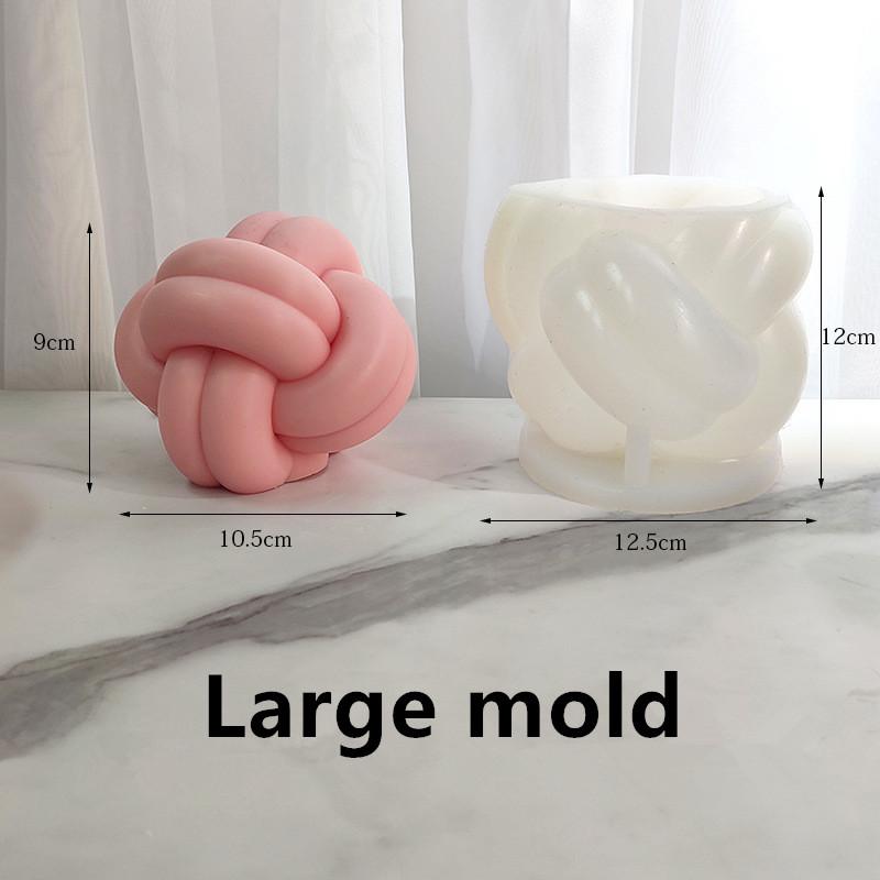 Römisch gestreifte zylindrische Kerze Silikonform Seilknoten Kerze Silikonform Spitzstreifen geometrische Form Acryl PC Form