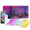 400 LEDs DIY Fairy Lights Bluetooth Control LED Curtain Strip RGB String Lights  Window Decoration