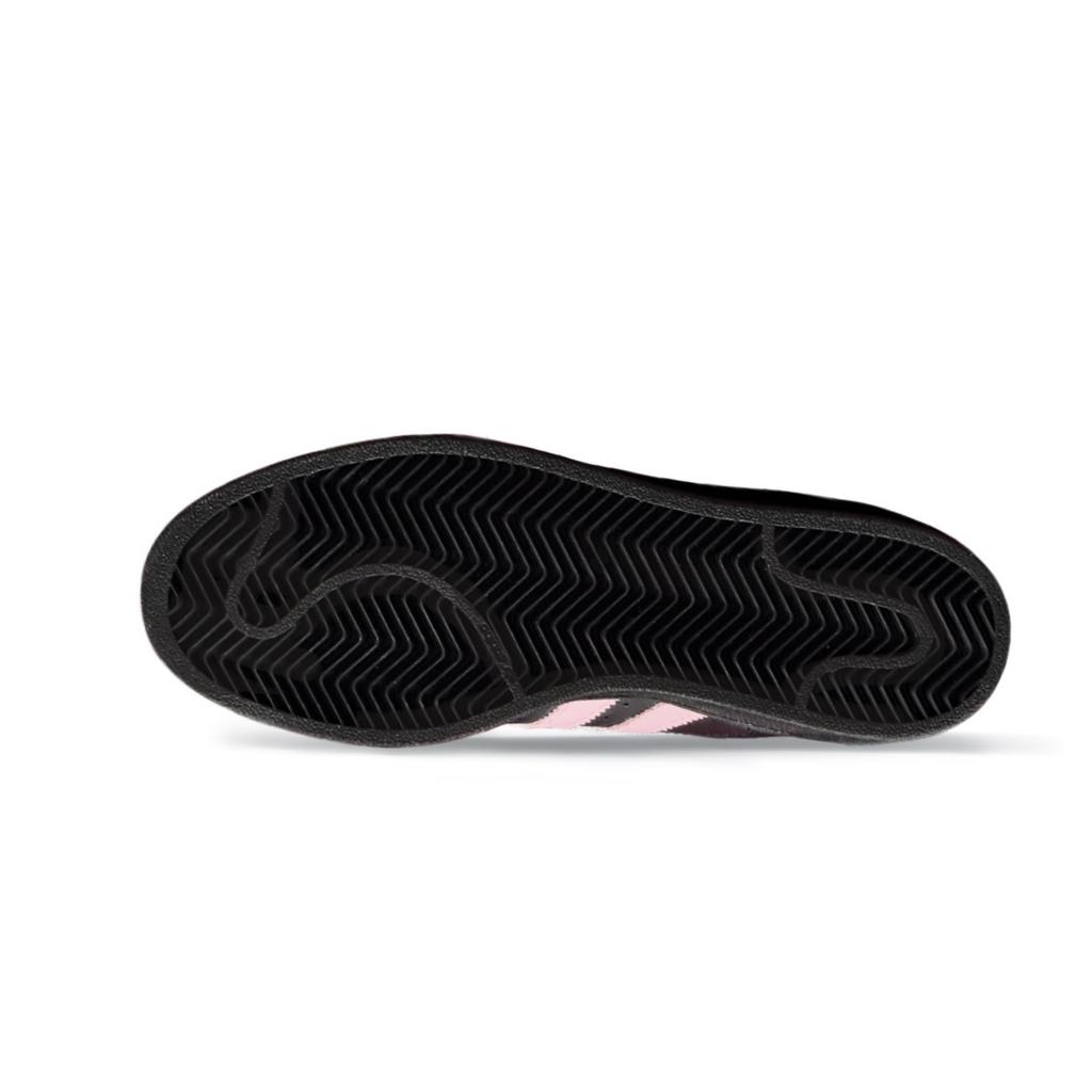 Adidas Originals Superstar 2 Cushioning Abrasion Resistant Lightweight Low top Skateboard Shoes Unisex Black Pink JI0079(Team924-)