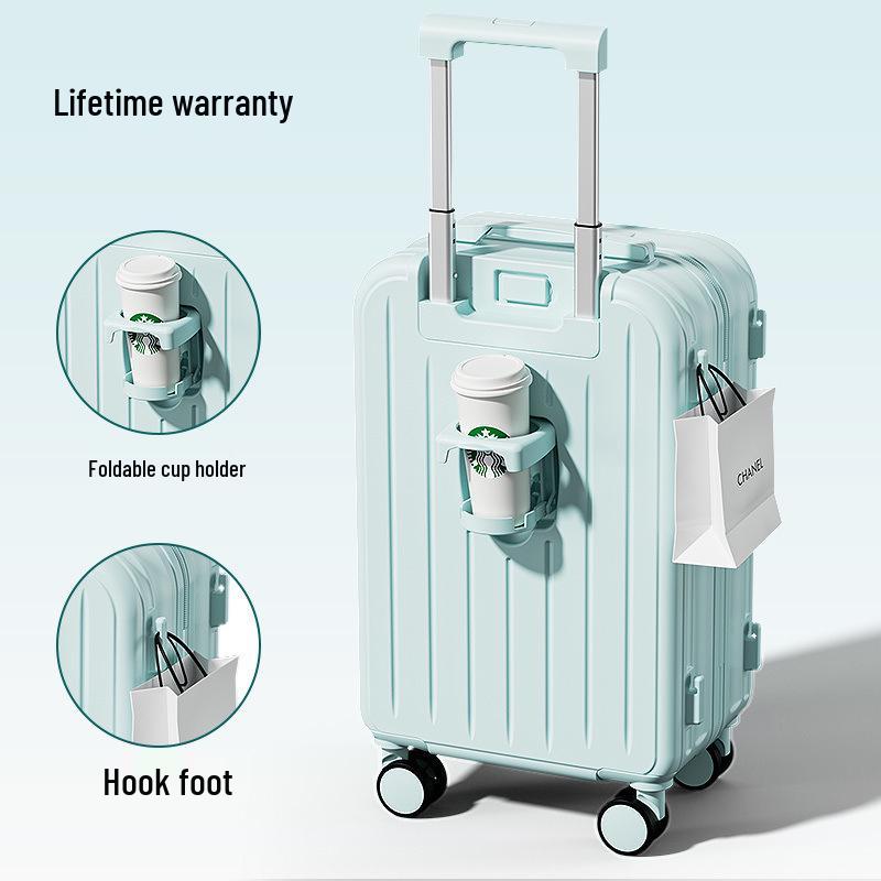 2025 Durable Travel Suitcase with Combination Lock for Students and Adults
