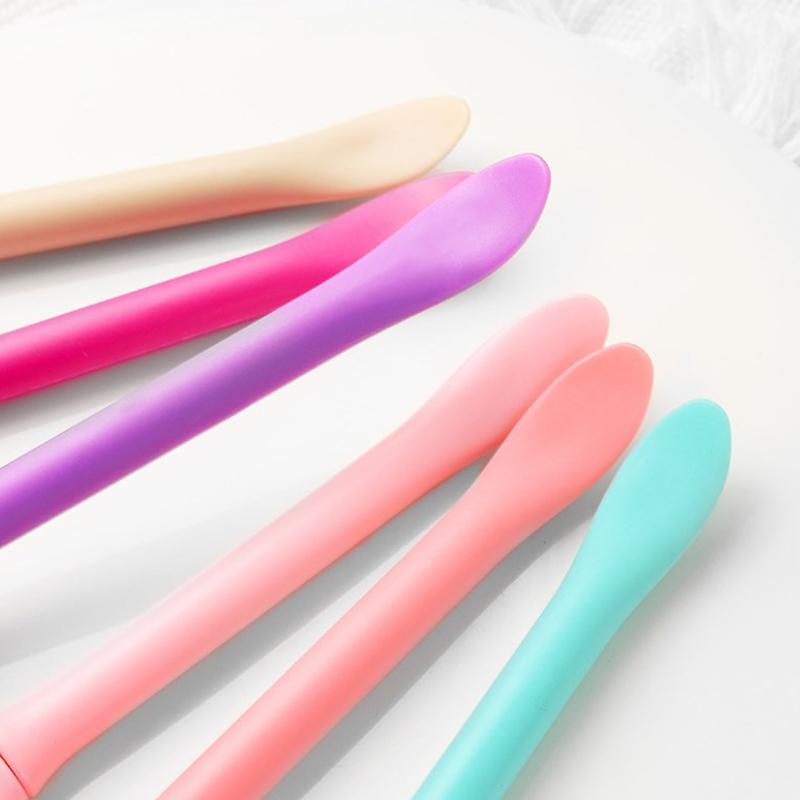 Brosse de nettoyage de masque en Silicone, application de Film de boue, brosse spéciale pour masque facial