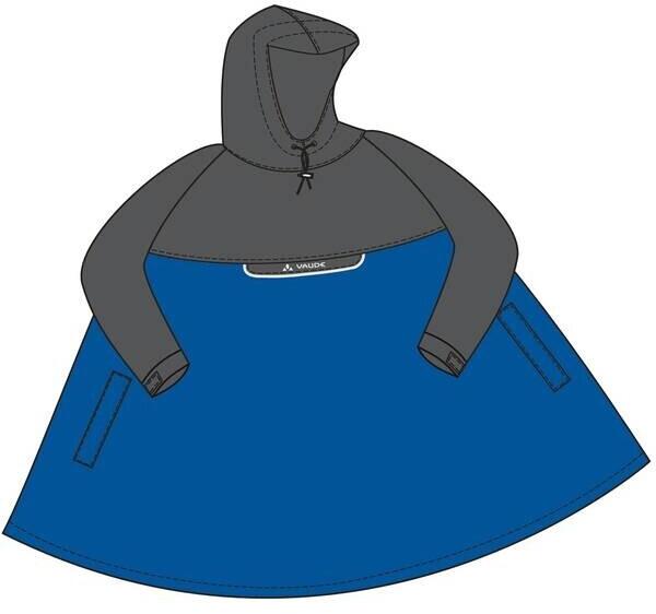 Куртка VAUDE Valero Poncho Blue