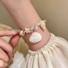 Shell Crystal Pearl Starfish Pendant Bracelet Holiday Style Niche Versatile Bracelet Fashion Advanced Temperament Jewelry