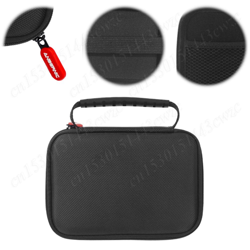 

Жесткий чехол для переноски игровой консоли ANBERNIC RG40XXV из ЭВА, устойчивый к царапинам дорожный чехол для хранения, ударопрочный жесткий чехол с сетчатой сумкой