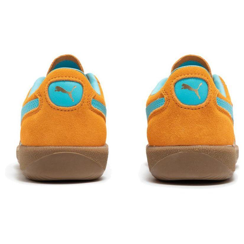 Puma Palermo Dark Cheddar Bright Aqua Unisex Sneakers Orange