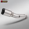 Motorcycle Exhaust Muffler for CFMOTO 800NK: Mid-Tail Integration with Original Front Section