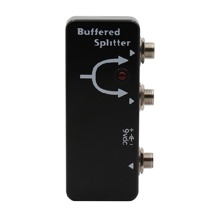 

Double Channel Buffer Splitter Pedal Optimizes Guitar Signal Strength Metal Texture for Complex Effects Chain Routing 1