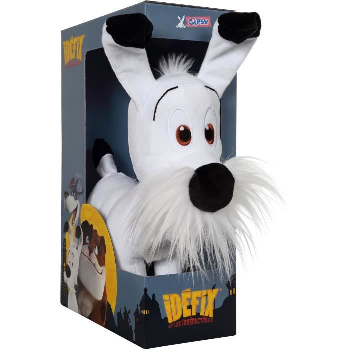 Gipsy Toys - Dogmatix and the Irreducibles - 30cm - Sold In Gift Box - White Black