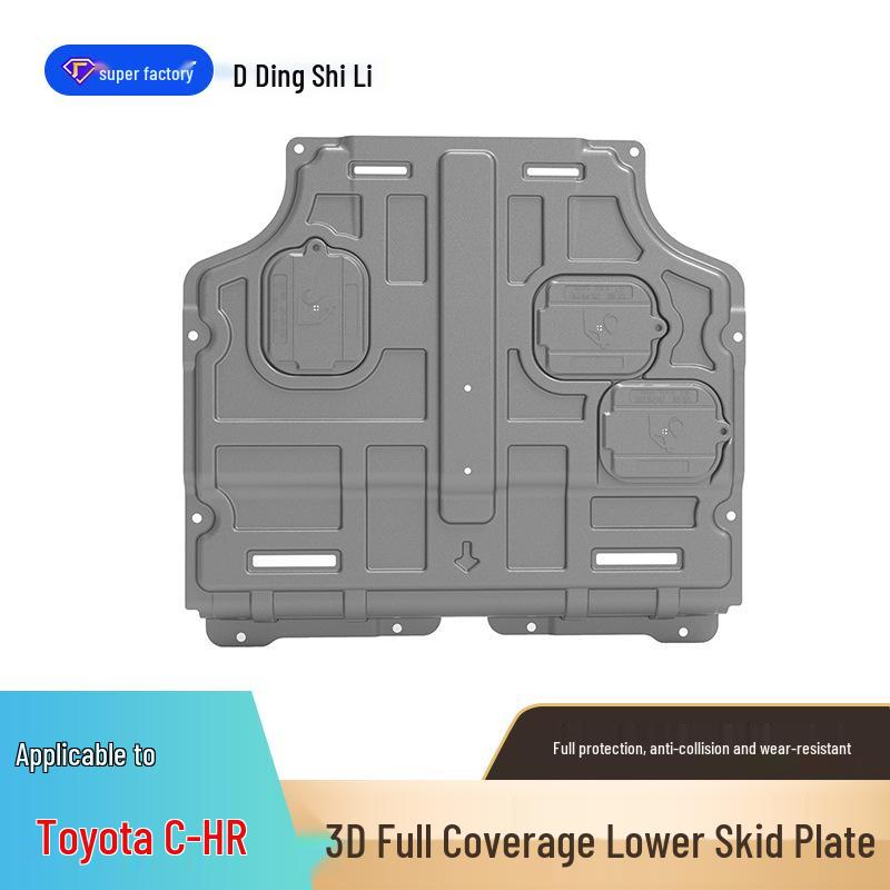 Impact-Resistant Engine Guard Plate for 2019-2023 Toyota C-HR with Original Car Hole Alignments