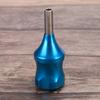Professioneller 30mm Patronennadel Tattoo Griff Legierung Rutschfest Tattoo Maschine Griff(blau )