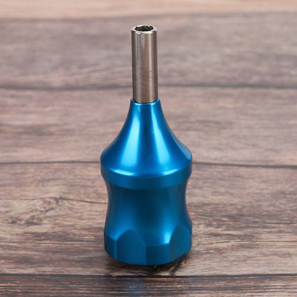 Professioneller 30mm Patronennadel Tattoo Griff Legierung Rutschfest Tattoo Maschine Griff(blau )