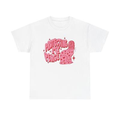 Protecting My Peace Graphic T Shirt Unisex Heavy Cotton Tee Gift
