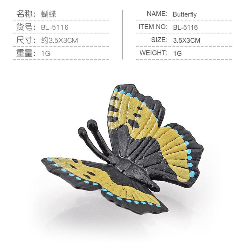 Simulare Insecte Naturale, Modele Animale, Monocrome, Buburuze, Fluturi, Tarentule, Gândaci Spade, Jucării Ornament