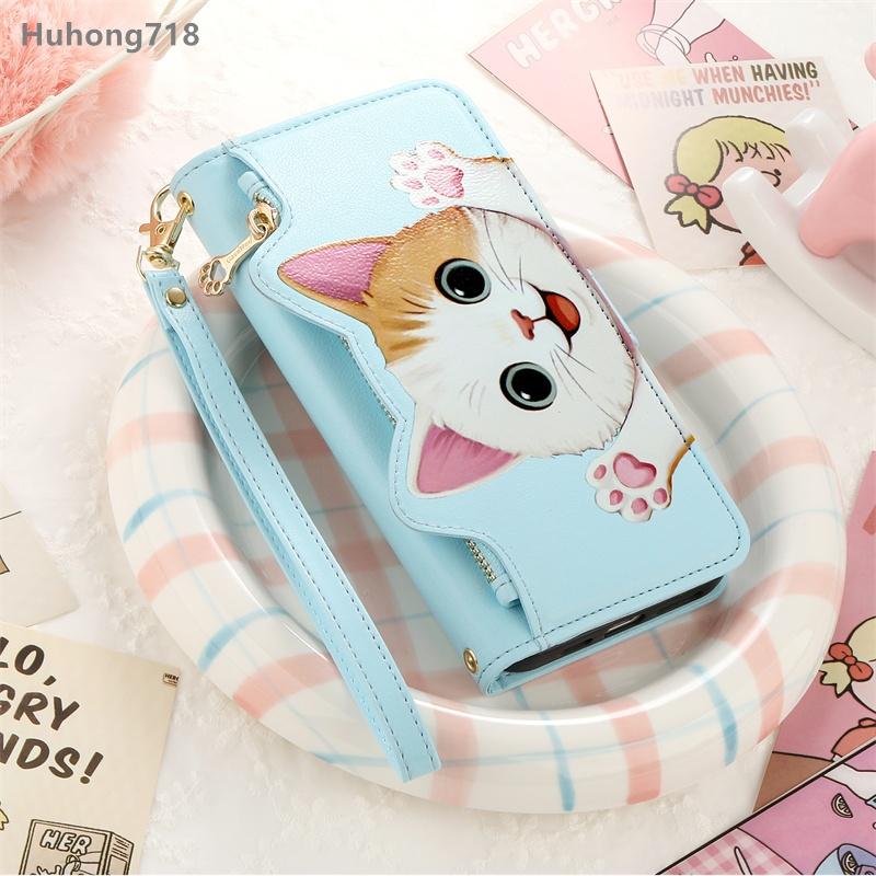 For Samsung Galaxy A02S A03S A12 A22 A22S A32 A41 A51 A52 A52S A71 A72 4G 5G Case Flip Leather Zipper Coin Purse Wallet Cover Multi Card Slots
