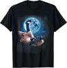 Canadian Goose Shirt - Howling At the Moon Silly Goose T-Shirt Unisex T-Shirt