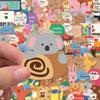 School Supplies Animal Cat Stickers Waterproof Stickers Decorative Sticker Korean Bear Stickers