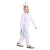 Rainbow Elf Unicorn Cosplay Costume for Children Girls Boys Stage Outfit Kids Halloween Festival Party Dress Up Jumpsuit Pajamas