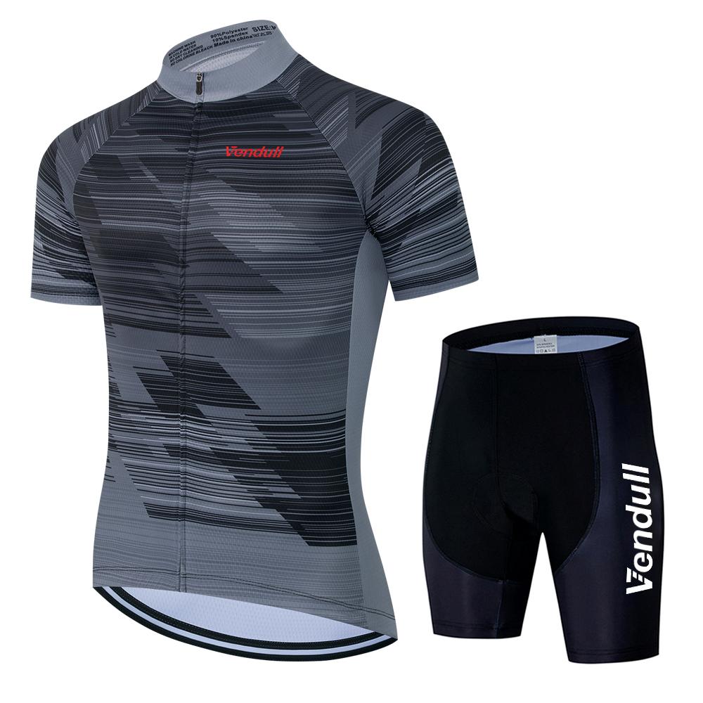 

2025 Bicycle Clothes Cycling Jersey Set Summer Road Bike Short Sleeve Cycling Clothing Men MTB Jersey Set Sport Wear 3XL