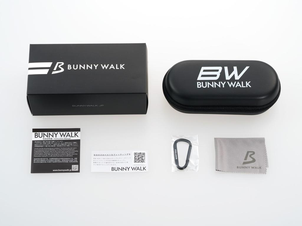 BUNNY WALK Polarized Sunglasses Matte Smoke BW-030 BW-0300F Black/Black