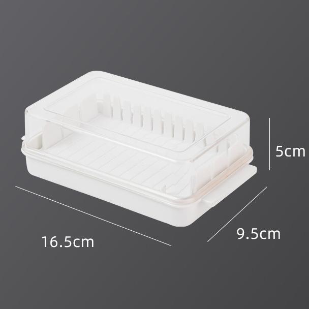 Butterdose mit Deckel Organizer Kühlschrank Käse Käse Aufbewahrungs-Organizer Crisper Backen Buttertrenner