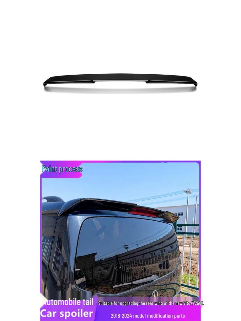 2016-2024 Mercedes-Benz Vito V260/260L Rear Roof Spoiler Upgrade
