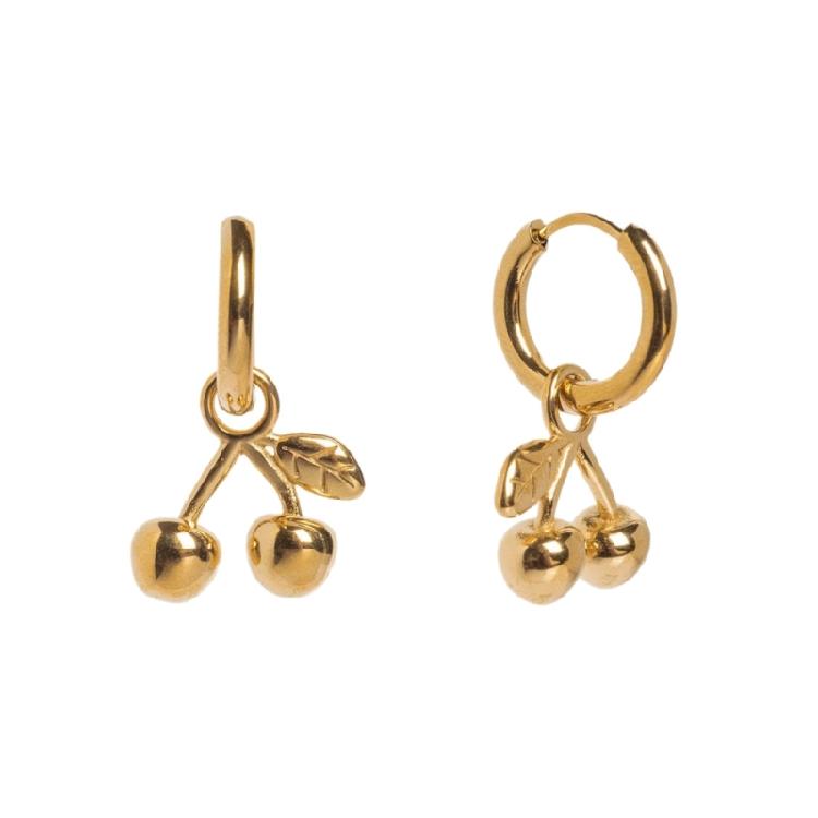 

Elegant Cherry Ballet Flat Earrings Detailed Lace Motif Dainty Drop Design Sophisticated Fashion Drop Ear Rings Jewelry 1