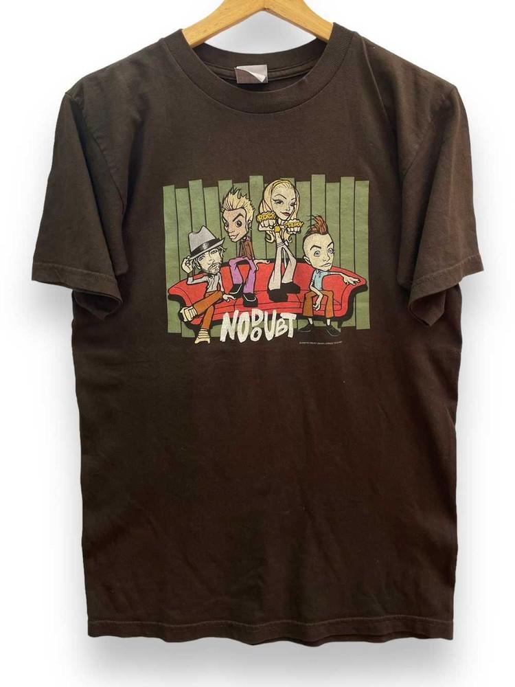 

No Doubt 2002 Band Tshirt Rare Design Graphic Unisex Tshirt S5XL KH11895 Unisex T-Shirt S