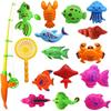Fishing Game, Water Fun, Fishing Fun, Perfect for Summer, Magnetic Fishing Toys, Fishing Practice, Experience, Model, Magnets, Magnetic Fishing Toy,