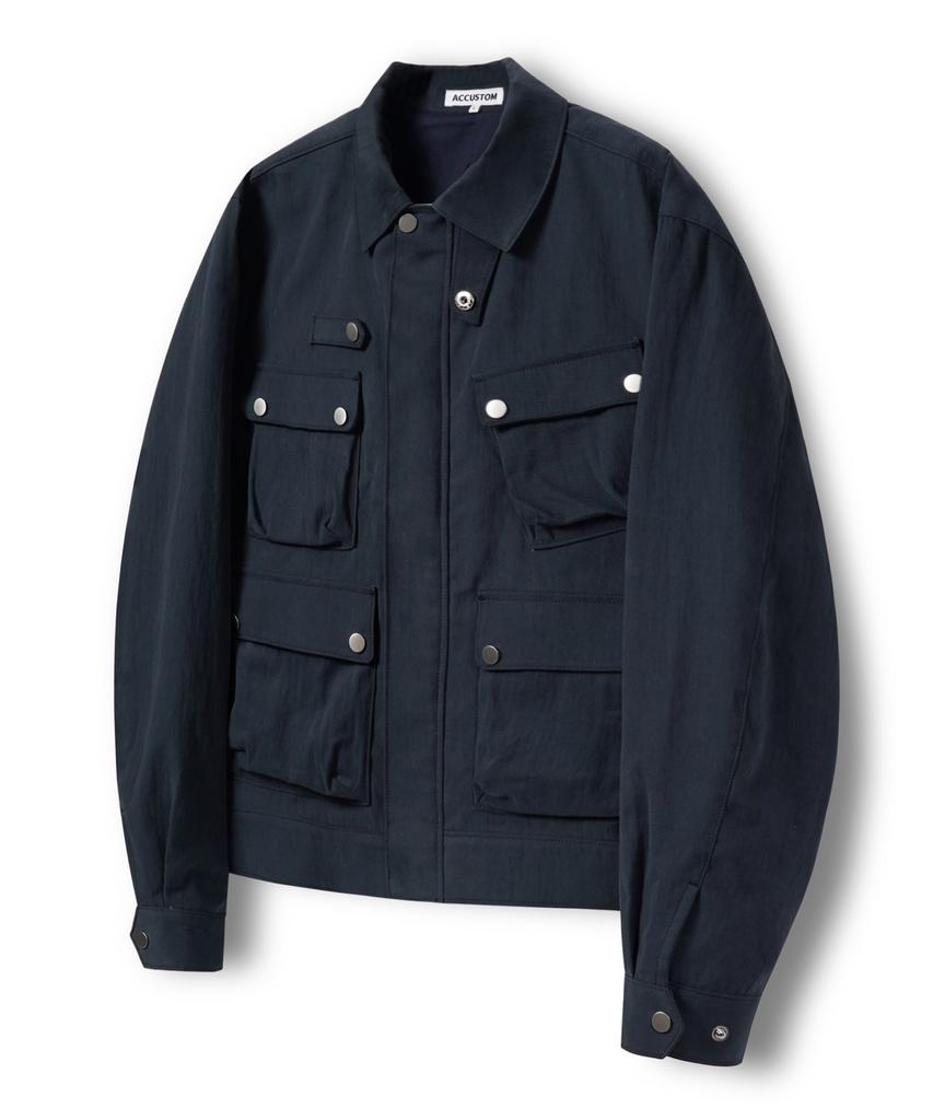Accustom Utility Pocket Cn Jacket / Navy