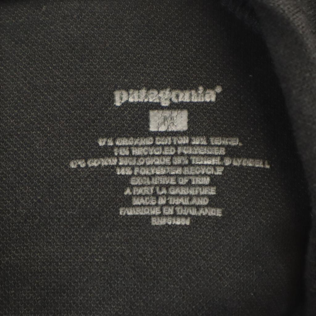 Patagonia Long Sleeve Zip Hoodie M Black Outdoor 53650FA11 Men's Used