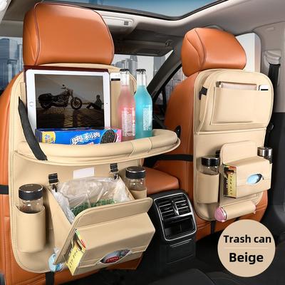 SUV Car Seat Back Storage Bag Hanging Bag Car Small Table Board Dining Table Storage Bag Backup Tissue Storage Bag Chair Back Bag