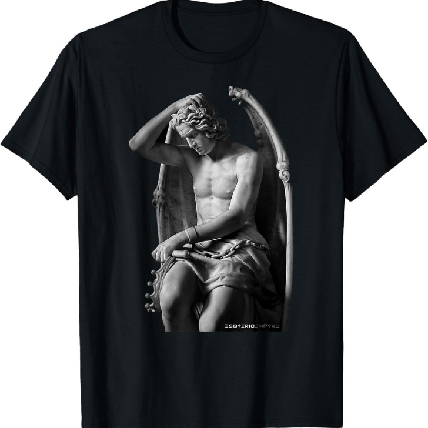 

Lucifer Morningstar Statue T-Shirt XXXXXL чорний