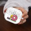 Clear Earphone Cases Cover With Hook Case For Samsung Galaxy Buds 2Pro 2 Live 4 Pro 4Pro 3 FE 3Pro Cartoon The Simpsons