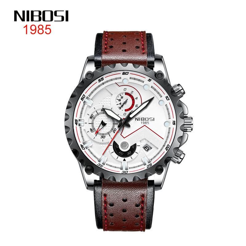 

Stainless Steel Trinocular Sports Men S Watch Waterproof Solid Steel Strap Watch