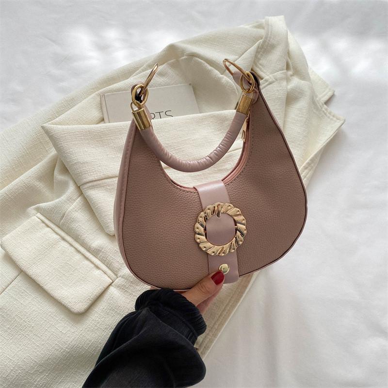 Trendy Compact Womens Shoulder Bag With Inner Phone Pocket Fall Collection роза розовый