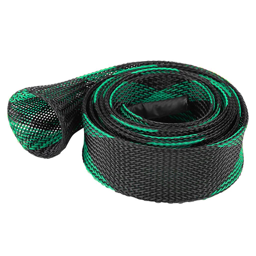 Braided Sleeve Expandable Casting Fishing Rod Pole Cover Protector