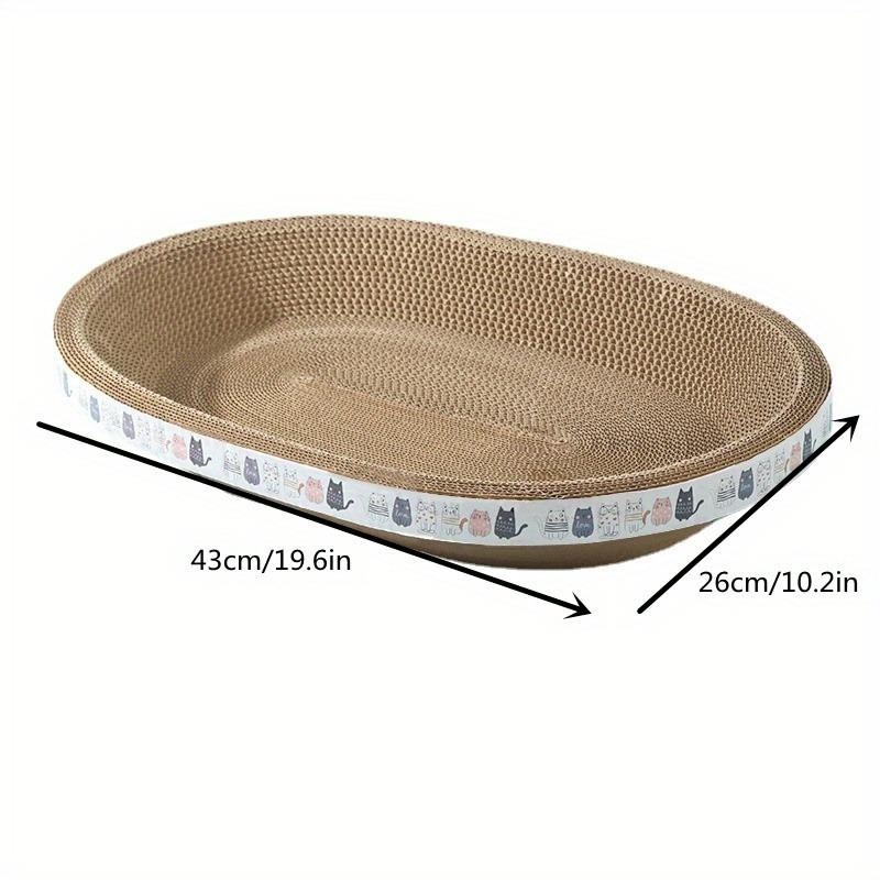 

1pc Cat Scratching Pad Cat Toys Corrugated Paper Cat Scratcher Cat Toy