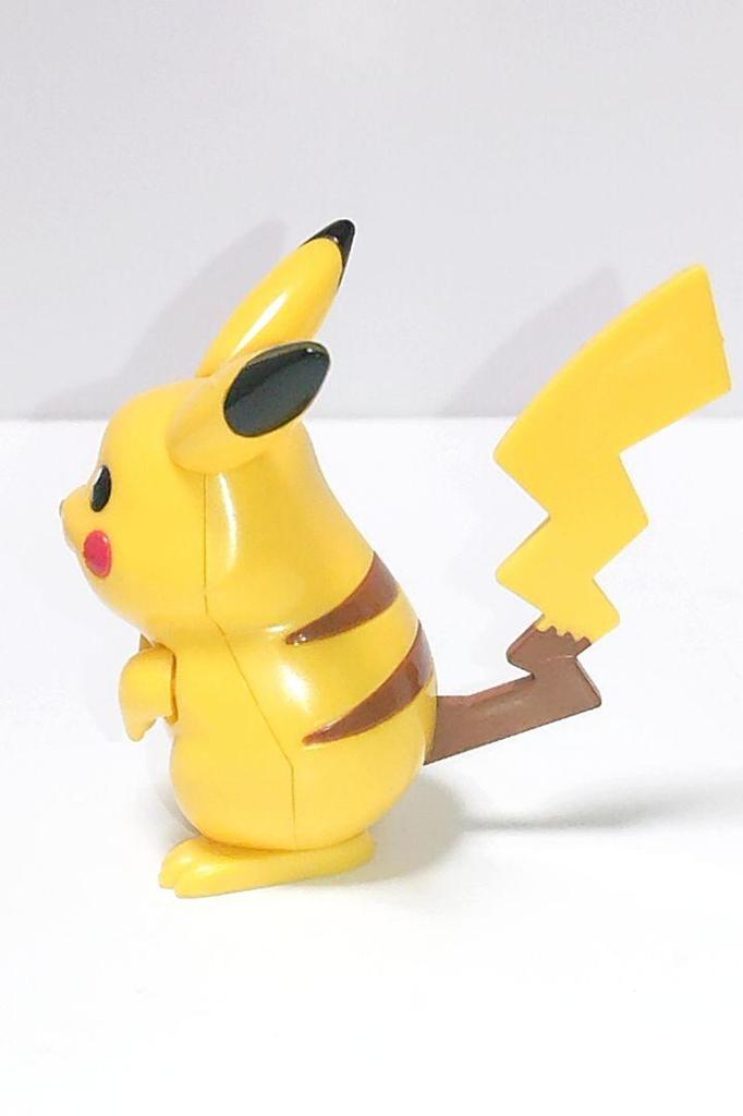 [USED] Pokémon Plastic Model Pikachu Figure CD Aim To Be a Pokémon Master
