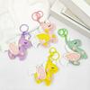 Stylish Flying Horse Motif Keychain Crafted Of Quality PU Leather Multi Functional Accessory For Men Women Gift