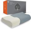 Sleepeach Memory Foam Pillow with 6 Height Adjustments for a Perfect Fit, Washable Cover (Gray)
